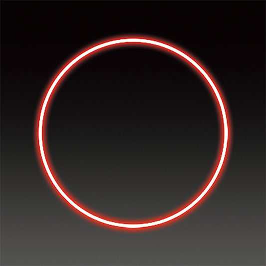 LEDフレキシ リング イルミネーション 飾り レッド(小)