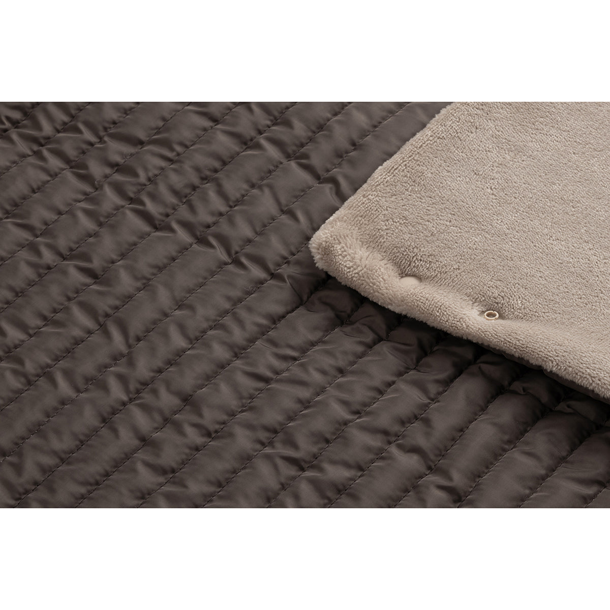 サーマラップ　ブランケット　ライン　チャコール