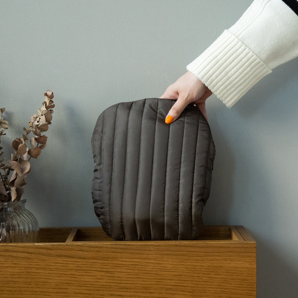 サーマラップ　ホットウォーマー　ライン　シルバーホワイト