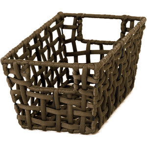 ラフニット　バスケットスリム　Sサイズ　ブラウン