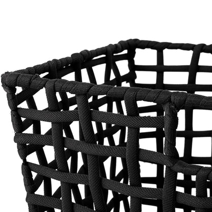 ラフニット　バスケットスリム　Lサイズ　ブラック
