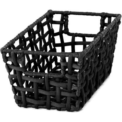 ラフニット　バスケットスリム　Sサイズ　ブラック