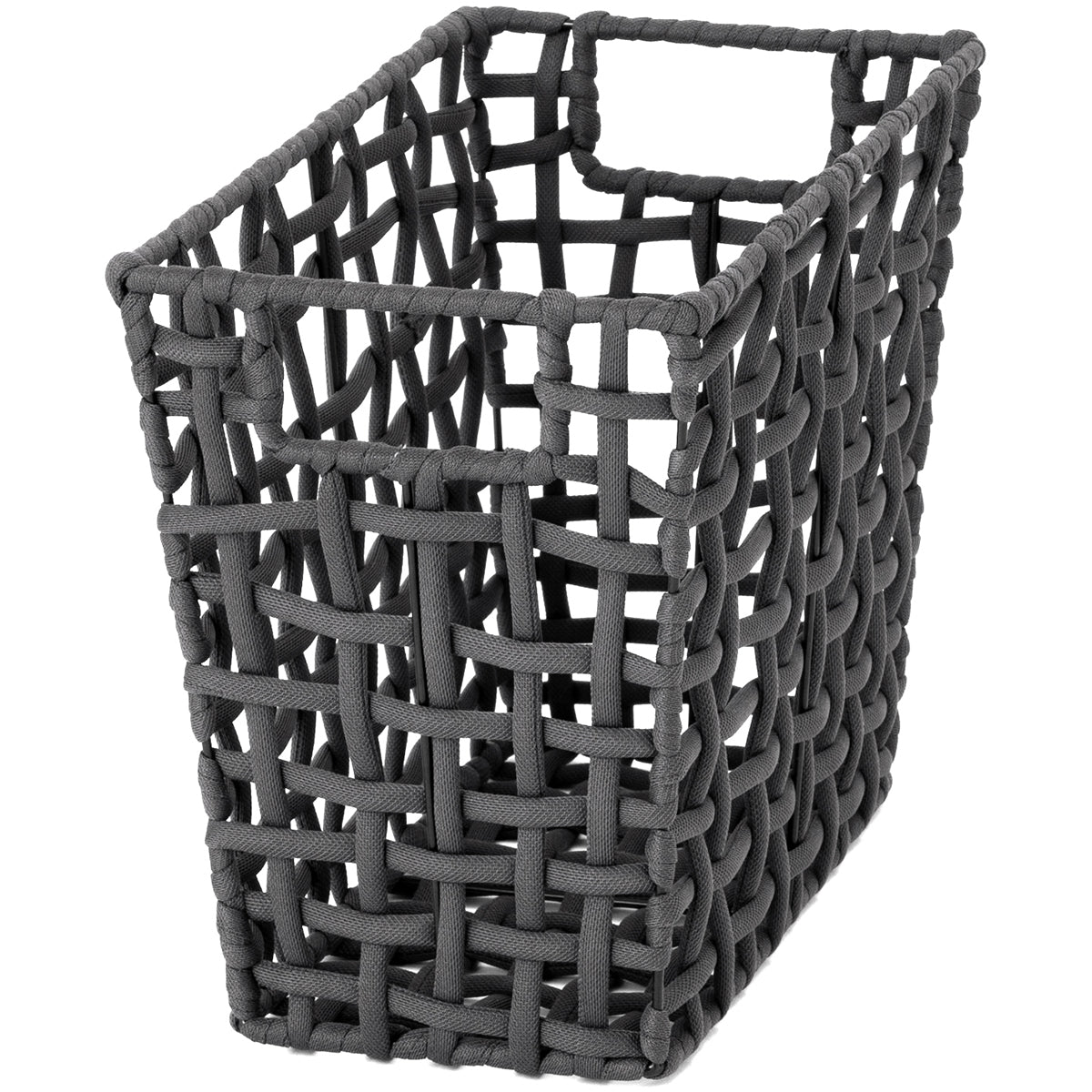 ラフニット　バスケットスリム　Lサイズ　グレー