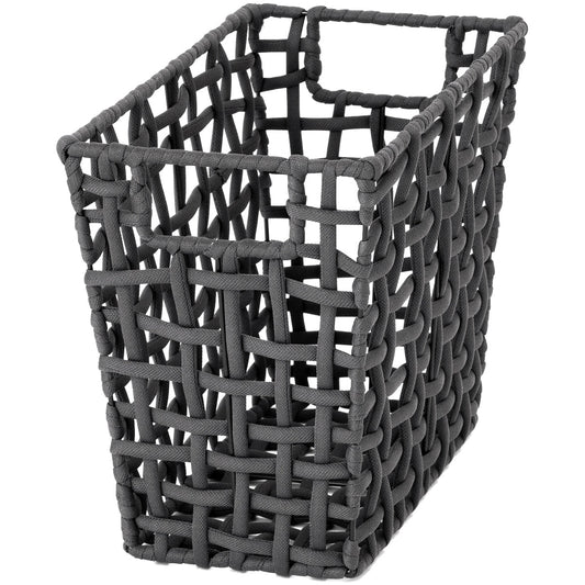 ラフニット　バスケットスリム　Lサイズ　グレー