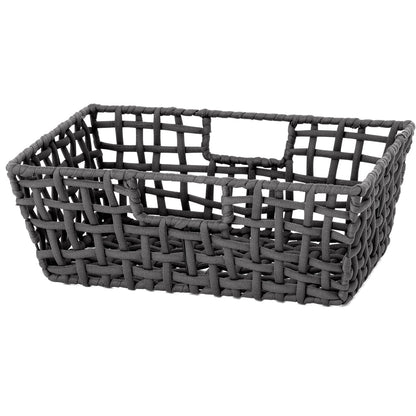 ラフニット　バスケットワイド　Sサイズ　グレー