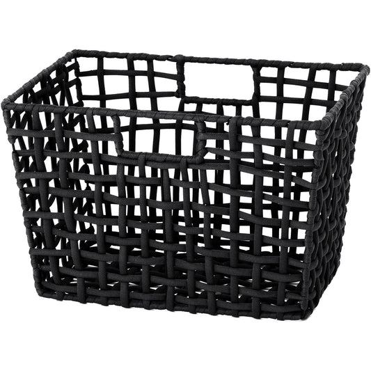 ラフニット　バスケットワイド　Lサイズ　ブラック