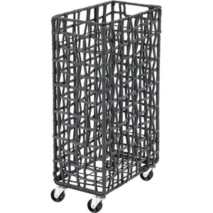 ラフニット　ランドリーバスケット　４０L　キャスター付き　グレー