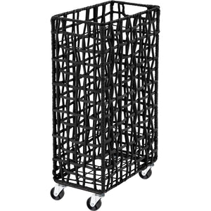 ラフニット　ランドリーバスケット　４０L　キャスター付き　ブラック