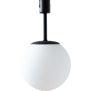 タイニー　ガラス　ダクト　ライト1灯　BK／ＷＨ