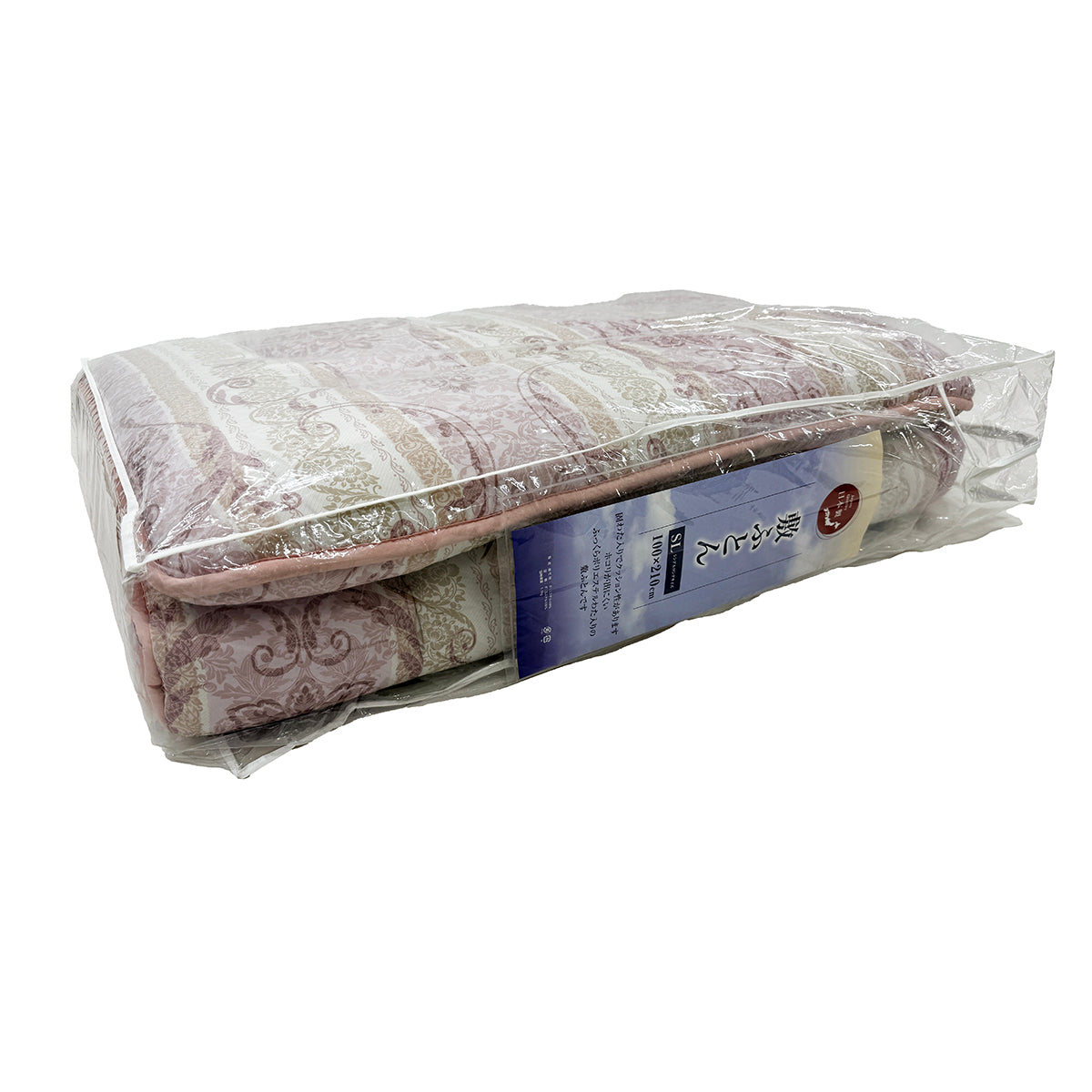 合繊敷ふとん　100×210　シングルロングタイプ　ＰＫ