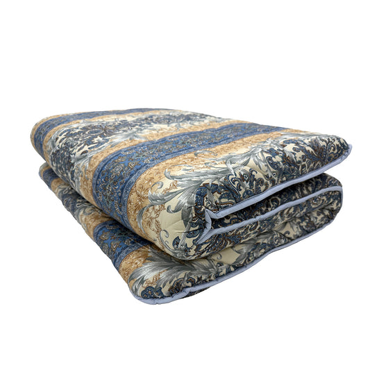 敷ふとん５層　防ダニＳＥＫ　100×210　シングルロングタイプ　ＢＬ