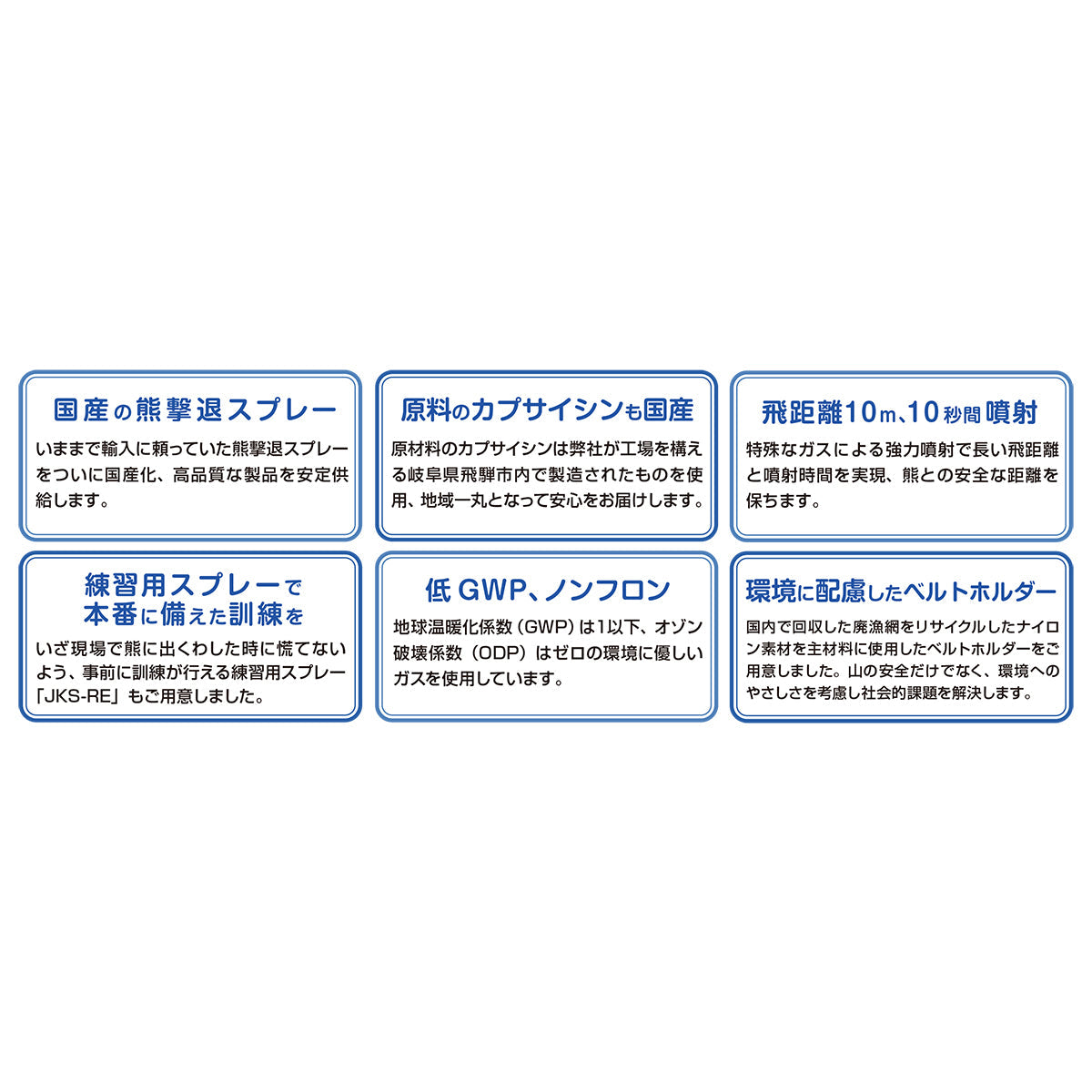 熊撃退　練習用スプレー 日本製 JKS-RE