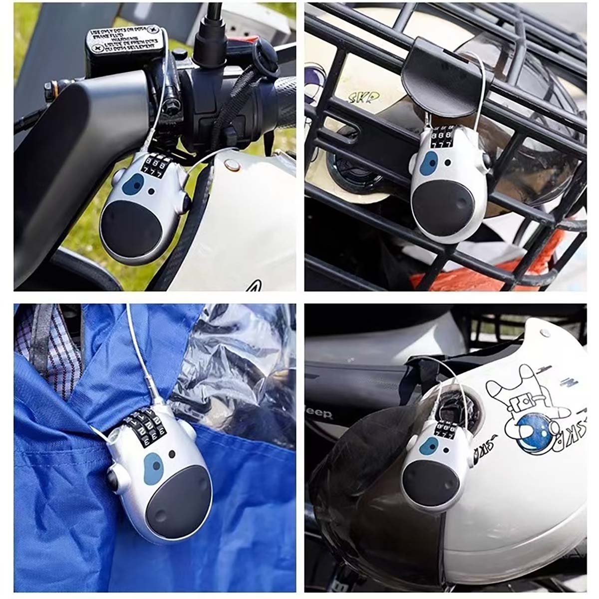 ウシデザイン　盗難防止ロック　MMZXCS