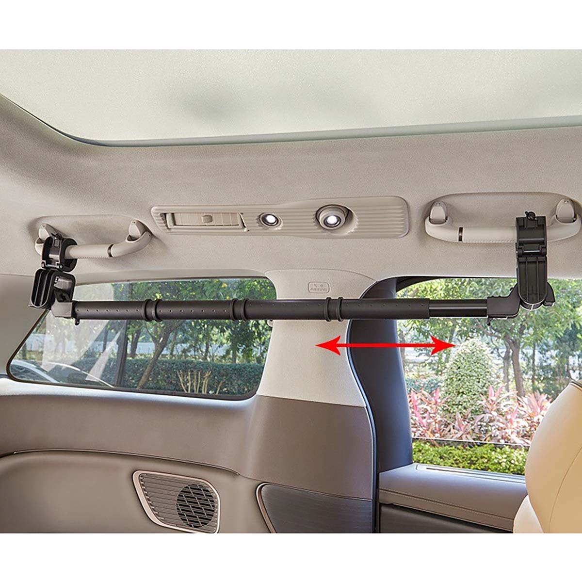 車用ハンガーバー　ブラック　CYJ-0119(K)