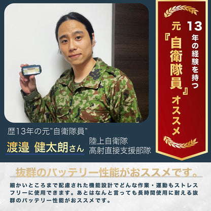 ヘッドライト LED 充電式 ネックライト 17時間点灯 ケース付き 超広角 小型 センサー搭載 防災 防水 キャンプ 登山 釣り 日本ブランド Cercano (セルカノ) (1, 青色)