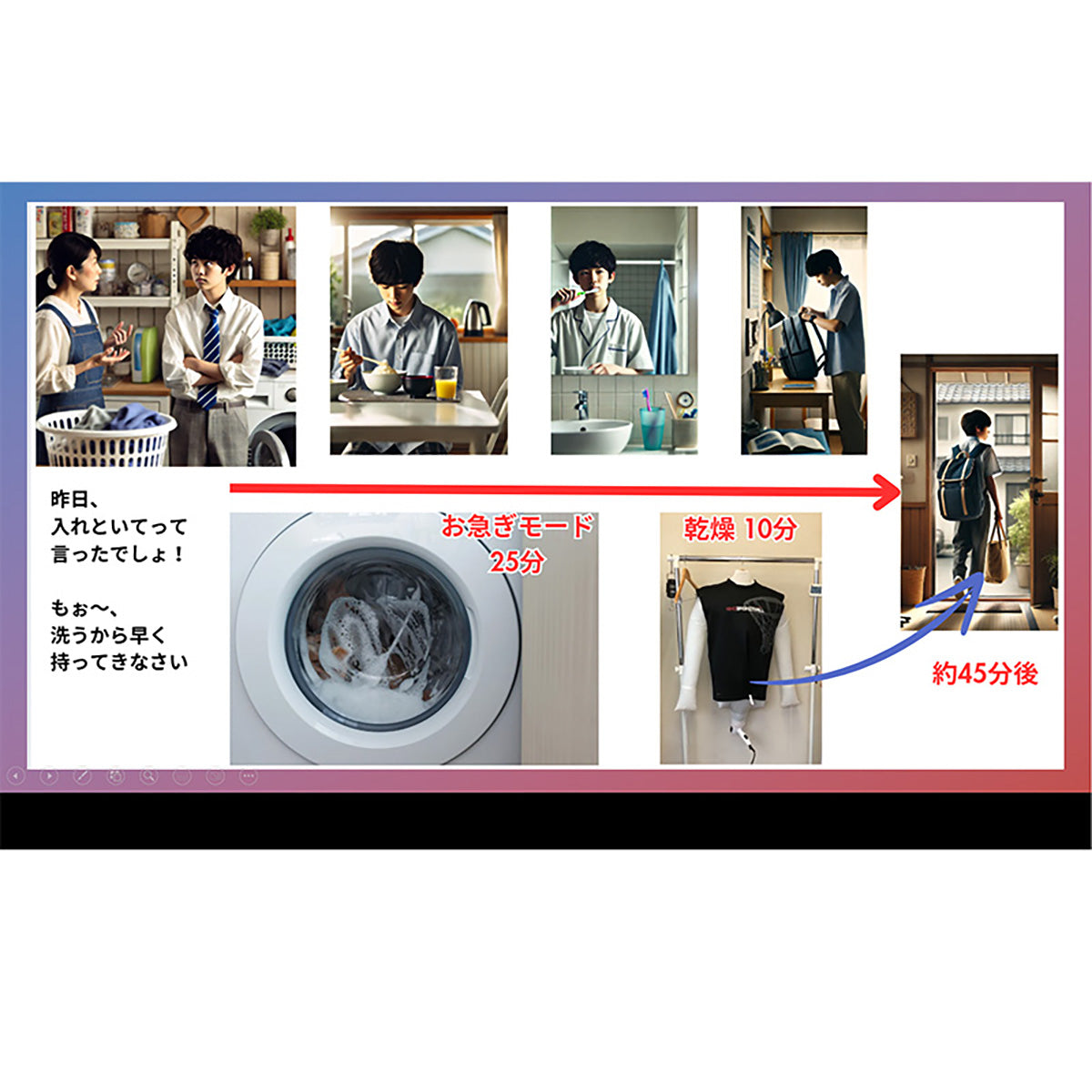 忽乾(コツカン)エアロダクトTHEロング 携帯用衣類乾燥バルーン 上下セット 旅先洗濯 部屋干し 急速乾燥 衣類軽減 荷物軽減 シワ取り ニオイ対策 ドライヤー ふとん乾燥機対応 マービン貿易