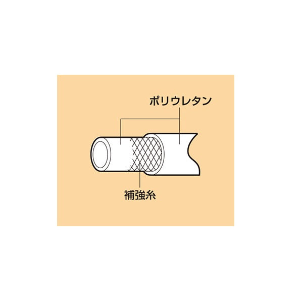 SoftNEW FLEX エアーホース ロック機能付6.5Φ20m