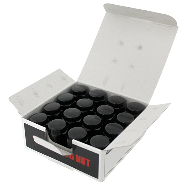 ブラック袋ナット 19HEX M12×1.25 全長31mm 16個