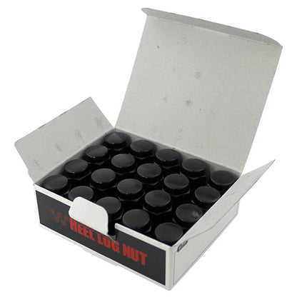 ブラック袋ナット 19HEX M12×1.25 全長31mm 20個