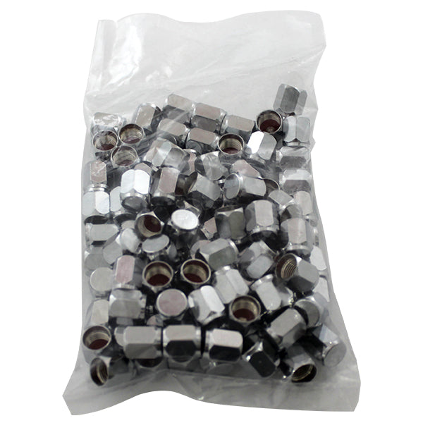 アルミバルブキャップ シルバー 100個