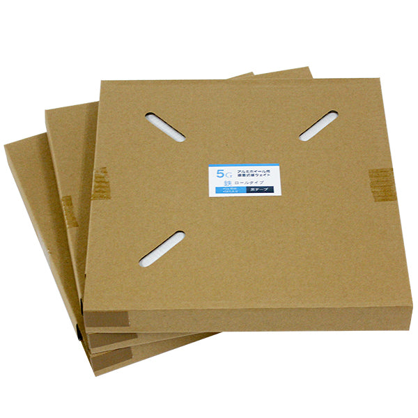 鉄製5G刻み ロール式板ウェイト 5KG 黒テープ  3巻