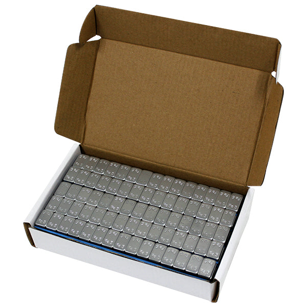 鉄製5G刻み 板ウェイト箱入 3KG 黒テープ