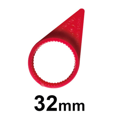 TIPTOPチェックポイント赤色 32mm 10個