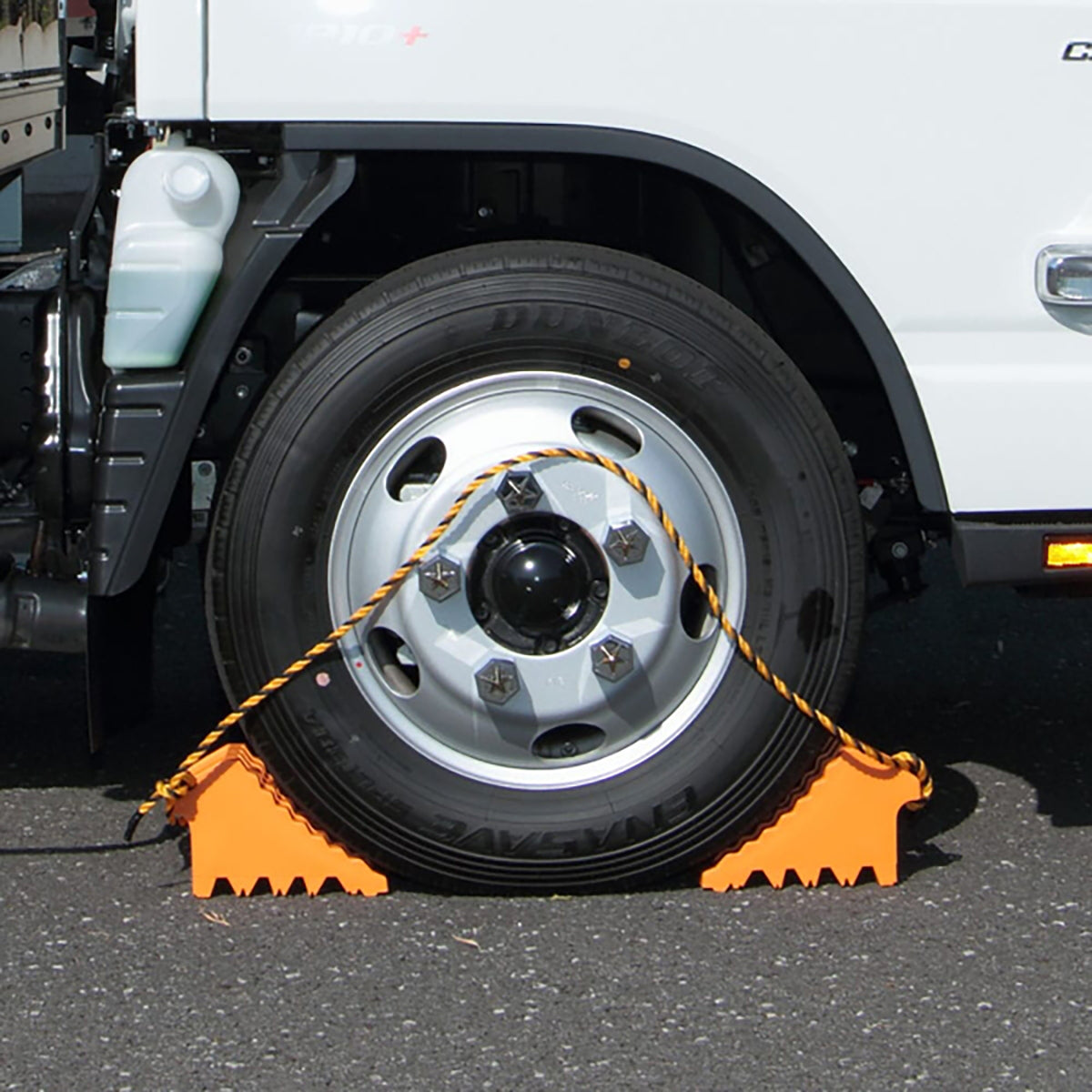 ジェットイノウエ 車輪止め 2個入 ロープ付