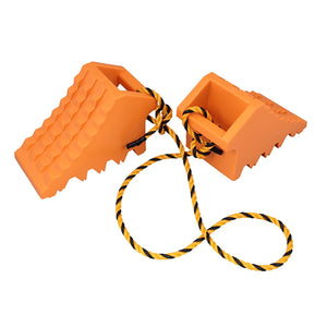 ジェットイノウエ 車輪止め 2個入 ロープ付