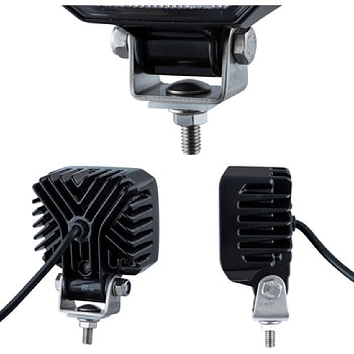 ジェットイノウエ WL-10 LED4 ワークランプ 角型 12W 80×85