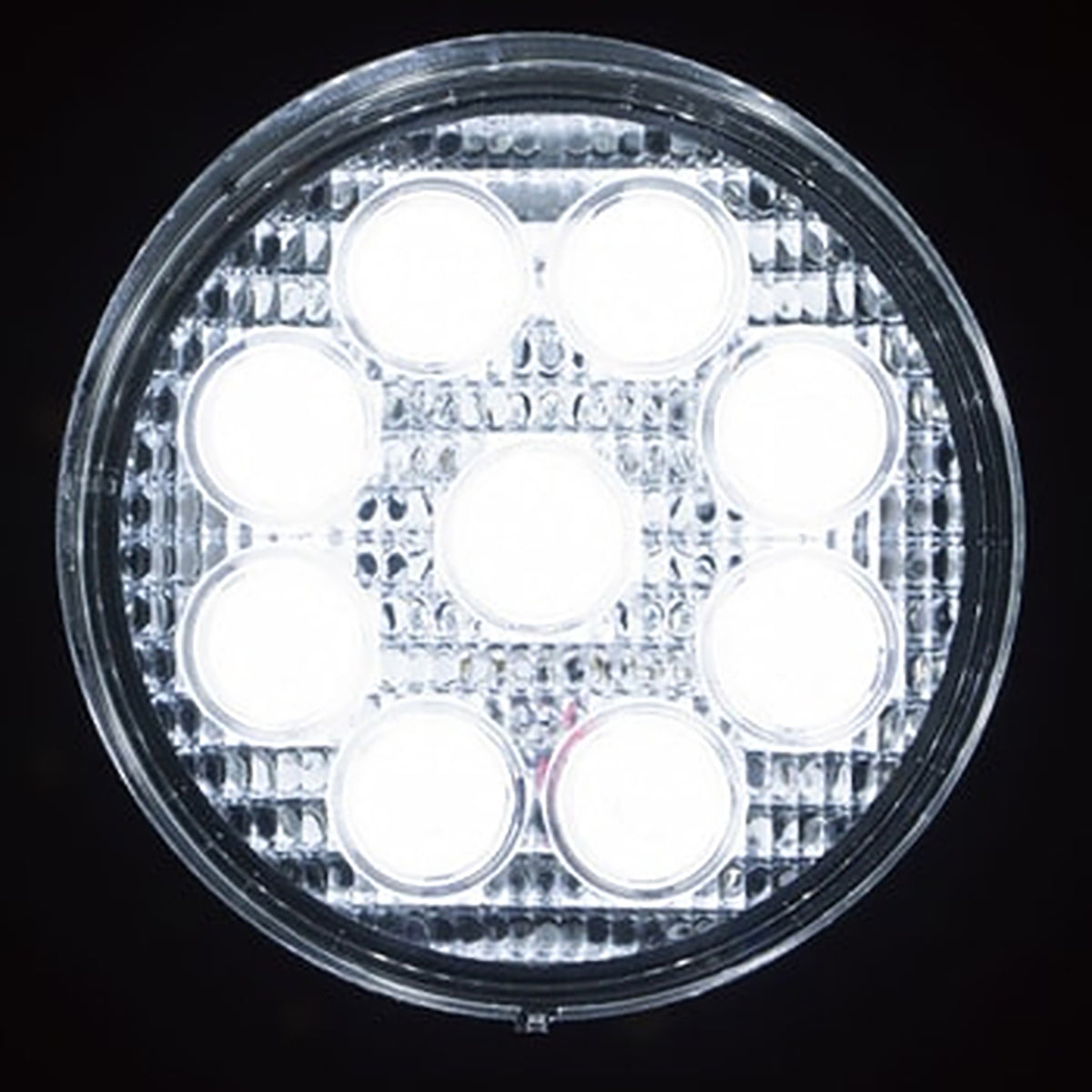 ジェットイノウエ WL-04 LED9 ハイパワーワークランプ 丸型 27W