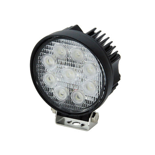 ジェットイノウエ WL-04 LED9 ハイパワーワークランプ 丸型 27W
