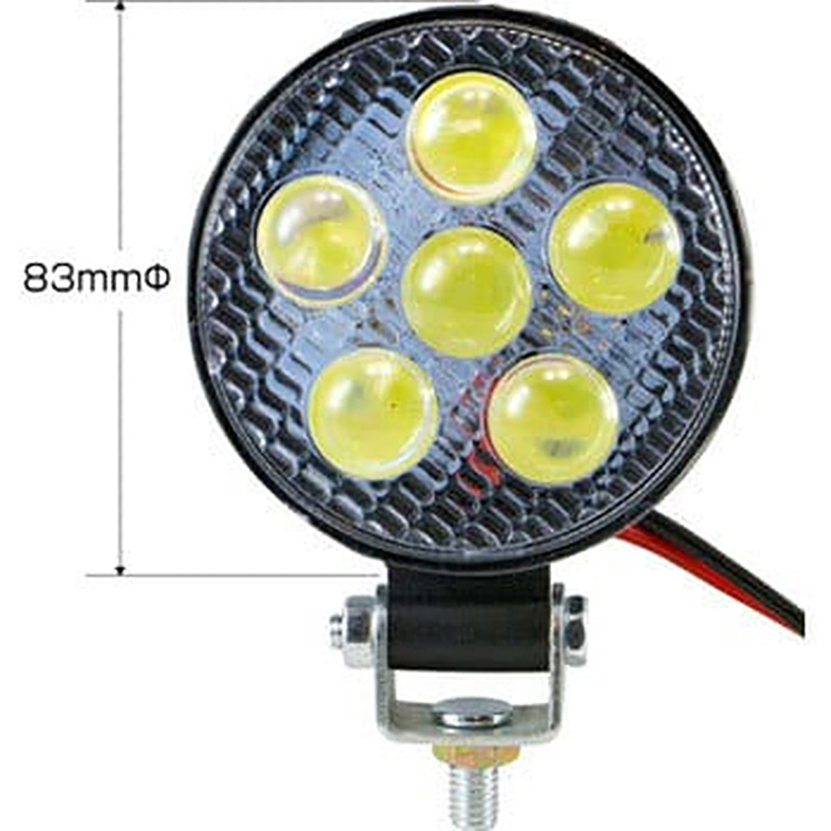 ジェットイノウエ WL-27 LEDワークランプ 丸型 3インチ