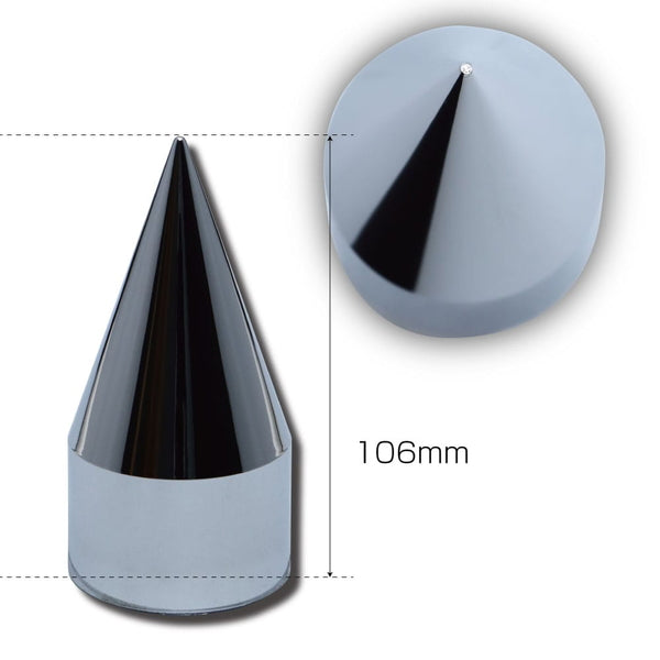ジェットイノウエ スーパーとんがりナットカバー 106mm 10個入 500458