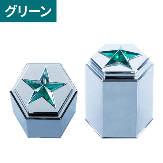 ジェットイノウエ 綺羅ナットカバー 41mm 高さ60mm グリーン 6個入 500563