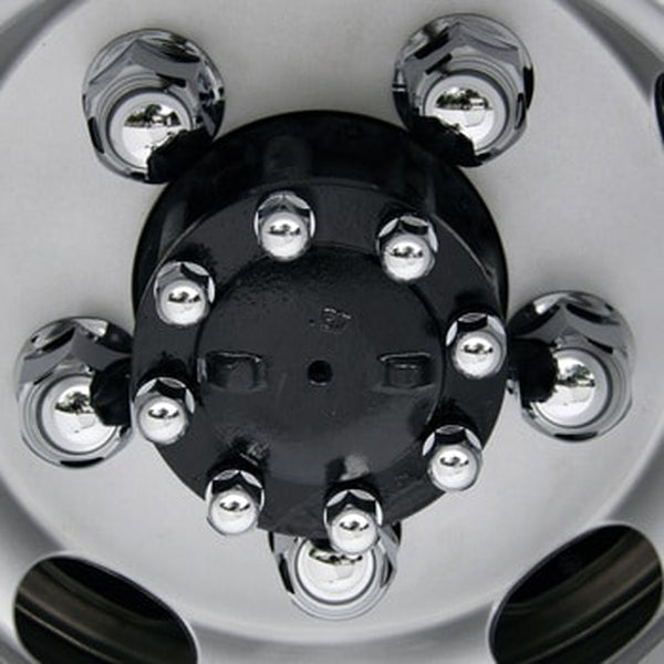 ジェットイノウエ 丸型リヤハブナットカバー（10個入） 17mm 500612