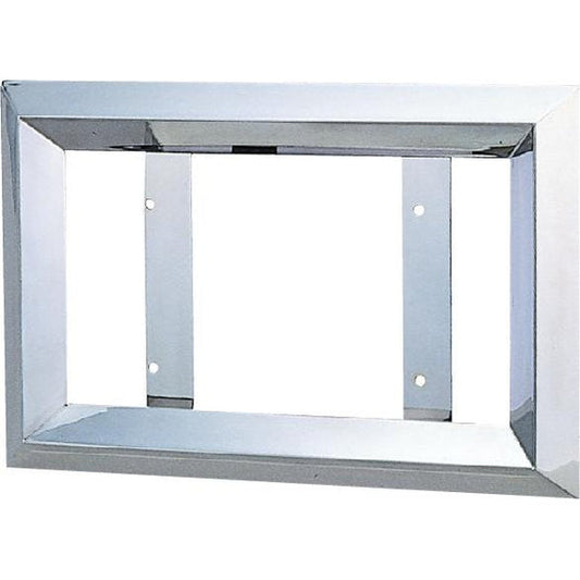 ジェットイノウエ DXナンバープレート枠 50mm角パイプおこし 大型 501116