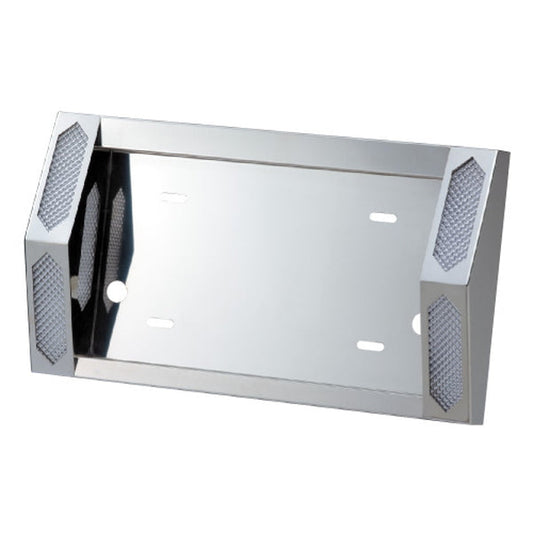 ジェットイノウエ とんがりナンバープレート枠 大型/中型 大型用 501124