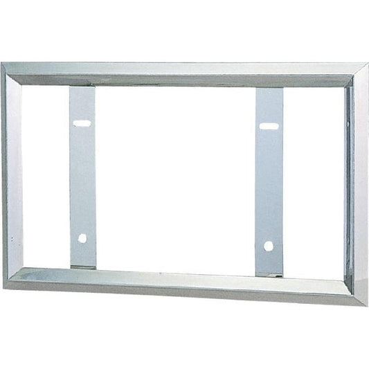 ジェットイノウエ DXナンバープレート枠 25mm角パイプおこし 大型/中型 大型用 501126