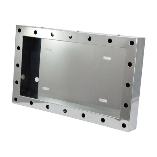 ジェットイノウエ パイロットランプ取付穴付きナンバープレート枠 大型/中型 大型用 501187