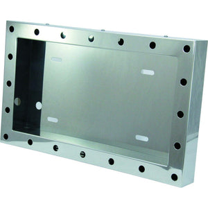 ジェットイノウエ パイロットランプ取付穴付きナンバープレート枠 大型/中型 中型用 501197