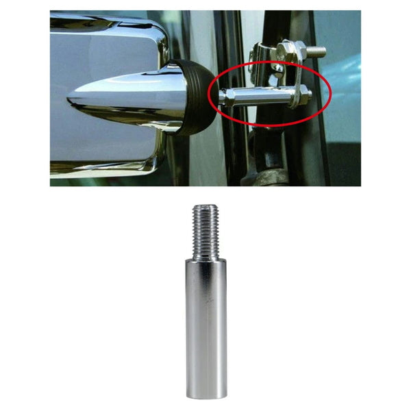 ジェットイノウエ バックショットミラー延長アダプター クロームメッキ 501426