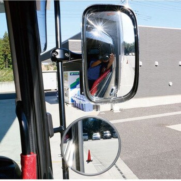 ジェットイノウエ バックショットミラー Ver.３S / Ver.４S 丸型 200mm 501594