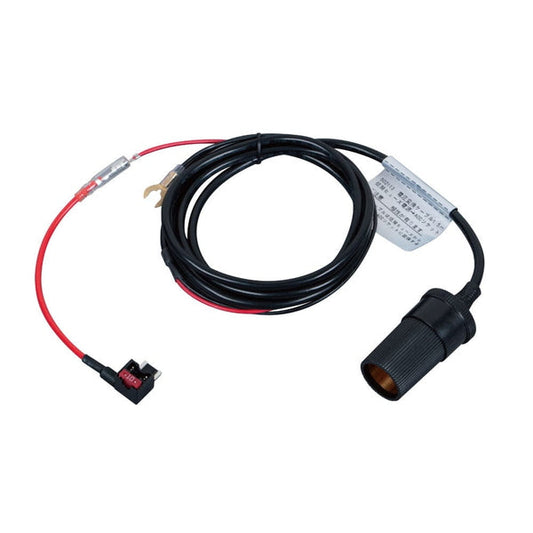 ジェットイノウエ 電源変換コード1.5ｍ 低背ヒューズ → シガーソケット 502113