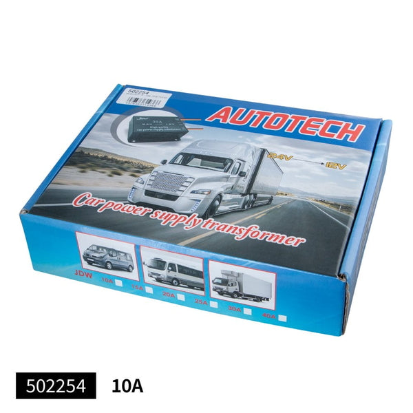 ジェットイノウエ DC/DCコンバーター シガーソケット/プラグ付 DC/DCコンバーター10A 502254