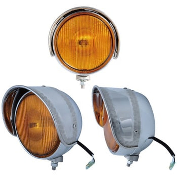 ジェットイノウエ IPF製フォグランプ用バイザー ステンレス 502425