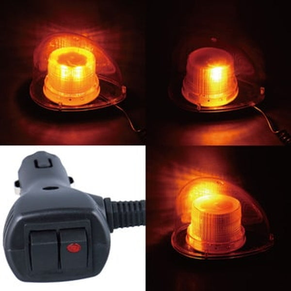 ジェットイノウエ LED回転灯 マグネットタイプ 各種 アンバー 502782