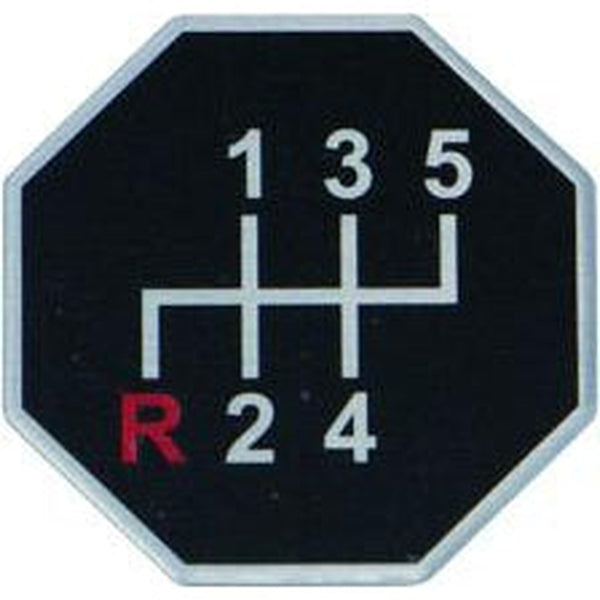 ジェットイノウエ シフトパターンステッカー ふそう ブルーテックキャンター 503708