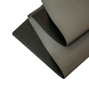 フェイクレザーデスクマット80×40cm　黒×灰　D8040P1