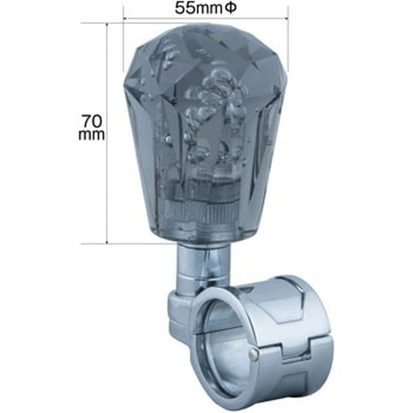 ジェットイノウエ ダイヤカット泡 ハンドルスピンナー スモーク 506217